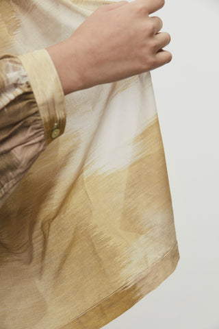 azalea organic cotton voile blouse + short set