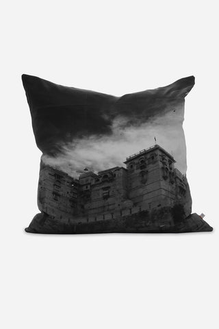 grey fort large cushion